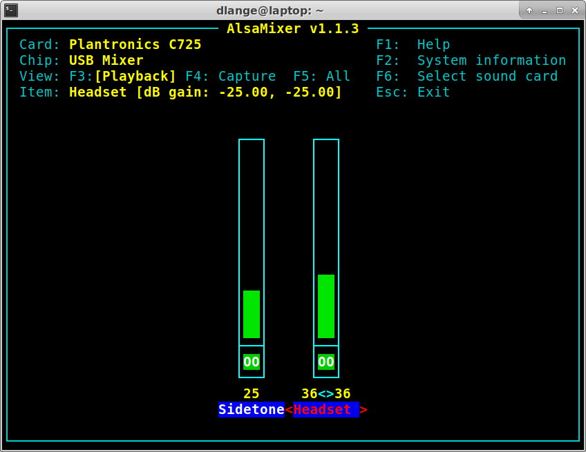 Alsamixer: Balanced channels (left / right channel loudness) again Alsamixer: Balanced channels (left / right channel loudness) again