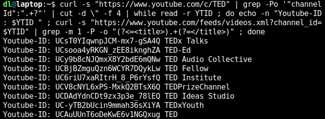 Bash automation FTW! screenshot of the above
